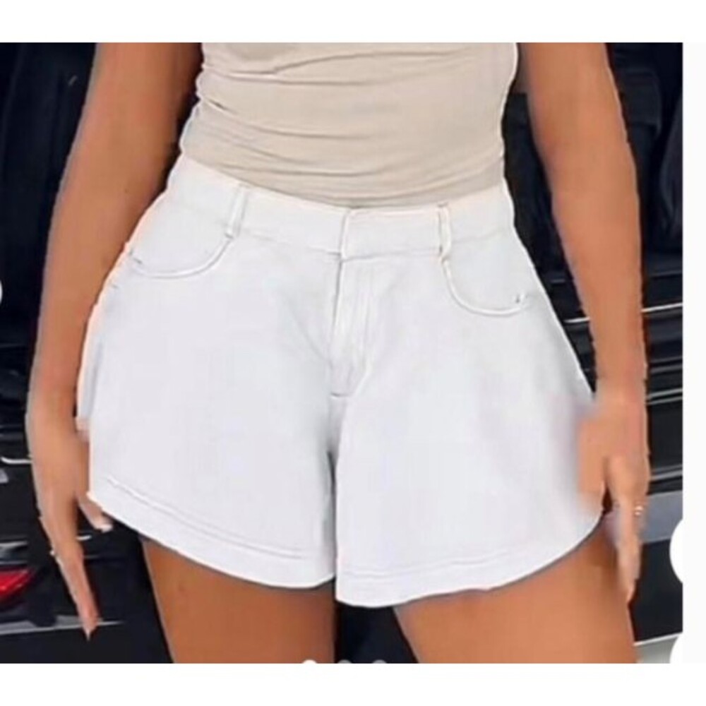 Anthropologie High-Waist White Women’s Shorts